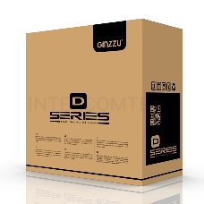 Корпус Ginzzu D180 2*USB 2.0,AU w/o PSU