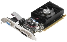 Видеокарта AFOX GT710 2G DDR3 64BIT, LP Single Fan , RTL (AF710-2048D3L5-V3)