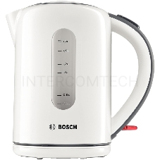 Чайник Bosch TWK7601,об.1,7л, 2200Вт., пластик, белый