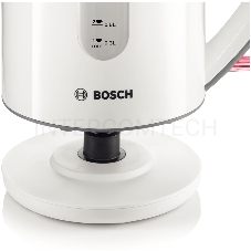 Чайник Bosch TWK7601,об.1,7л, 2200Вт., пластик, белый