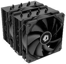 Кулер ID-COOLING SE-207-XT BLACK LGA20XX/LGA1366/LGA115X/AM4/AM3/+/AM2/+/FM2/+/FM1 (TDP 250W, PWM, черный, 7 тепл.трубок + медная база, 2x120mm) RET