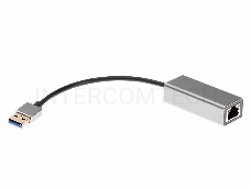 Кабель-переходник USB 3.0 (Am) --> LAN RJ-45 1000 Mbps, Alum Shell, Aopen/Qust <ADU312M>