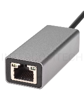 Кабель-переходник USB 3.0 (Am) --> LAN RJ-45 1000 Mbps, Alum Shell, Aopen/Qust <ADU312M>