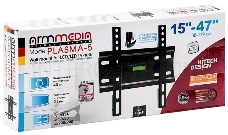 Кронштейн для телевизора Arm Media PLASMA-5 черный 15-47 макс.40кг настенный фиксированный