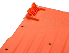 Клавиатура Oklick 717G черный/серый USB Multimedia LED