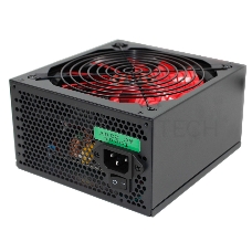 Блок питания Ginzzu PC800 14CM(Red) 80+ black,APFC,24+4p,4 PCI-E(6+2), 7*SATA, 4*IDE,оплетка, кабель питания,цветная коробка