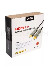 Активный оптический кабель HDMI 19M/M,ver. 2.0, 4K@60 Hz 40m VCOM <D3742A-40M>