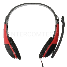 Наушники с микрофоном Oklick HS-M150 черный 2.2м накладные оголовье (NO-003N)