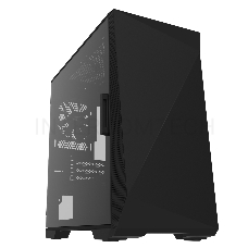 Корпус ZALMAN Z1 ICEBERG, MicroATX, BLACK, WINDOW, 2xCOMBO (3.5 OR 2.5), 3x2.5, 1xUSB2.0, 2xUSB3.0, FRONT 2x120mm, REAR 1x120mm