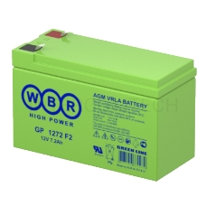 Батарея WBR GP1272 (12V 7.2Ah) F2
