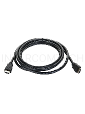 Кабель цифровой TV-COM HDMI19M to HDMI19M, V1.4+3D, 3m