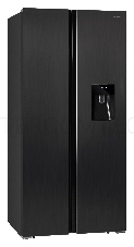 Холодильник темная нержавеющая сталь NORDFROST RFS 484D NFXd inverter