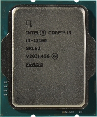 Процессор Intel Core i3-12100 (LGA1700,Alder Lake, 4C/8T, 3.3/4.3GHz, 12MB, 60/89W, UHD Graphics 730) OEM