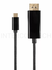Кабель-адаптер Aopen USB 3.1 Type-Cm --> DP(m) 4K@60Hz, 1,8m IOpen <ACU422C-1.8M>