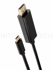 Кабель-адаптер Aopen USB 3.1 Type-Cm --> DP(m) 4K@60Hz, 1,8m IOpen <ACU422C-1.8M>