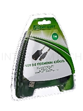 Кабель Aopen/Qust Кабель-адаптер USB2.0-repeater, удлинительный активный <Am-->Af> 5м (ACU823-5M) 6938510851314