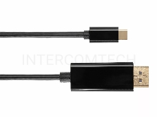 Кабель-адаптер Aopen USB 3.1 Type-Cm --> DP(m) 4K@60Hz, 1,8m IOpen <ACU422C-1.8M>