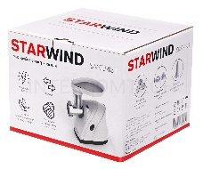 Мясорубка STARWIND SMG2481,  белый / черный