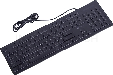 Клавиатура Oklick 440ML черный USB slim LED