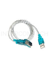 Кабель AM/Com port 9pin 1.2м  Aopen/Qust адаптер USB -> RS232, DE9P (добавляет в систему новый COM порт), ACU804