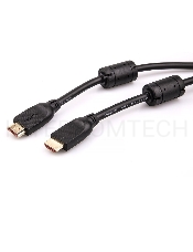 Кабель Aopen HDMI 19M/M ver 2.0, 1.8М,2 фильтра, Aopen/Qust <ACG517D-1.8M>