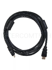 Кабель HDMI-19M --- HDMI-19M ver 2.0+3D/Ethernet,2 фильтра 3m Telecom <TCG200F-3M>