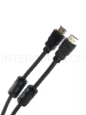 Кабель HDMI-19M --- HDMI-19M ver 2.0+3D/Ethernet,2 фильтра 3m Telecom <TCG200F-3M>