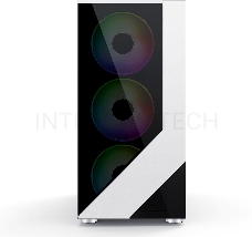 Корпус Formula V-LINE 7713 белый без БП ATX 3x120mm 2xUSB2.0 1xUSB3.0 audio bott PSU