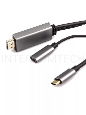 Кабель USB3.1 CM-HDMI 1.8M CU423MCPD-1.8M VCOM