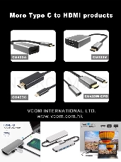 Кабель USB3.1 CM-HDMI 1.8M CU423MCPD-1.8M VCOM