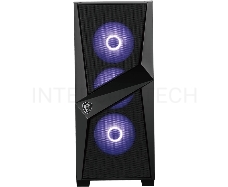 Корпус MSI MAG FORGE 101M  mid-tower, ATX, tempered glass / 4x120mm RGB fans inc. / MAG FORGE 101M