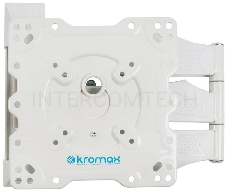 Кронштейн Kromax ATLANTIS-40 white, Наклонно-поворотный, 22-65, VESA до 400x400, до 40кг