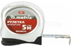 Рулетка MATRIX 31011  magnetic 5мх19мм магнитный зацеп