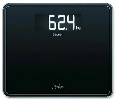 Весы напольные электронные Beurer GS410 Signature Line макс.200кг черный