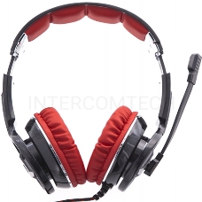 Наушники с микрофоном Oklick HS-L350G черный 2.2м мониторы оголовье