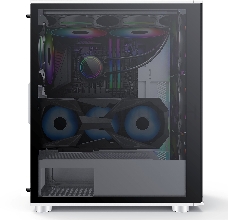 Корпус Formula V-LINE 7713 белый без БП ATX 3x120mm 2xUSB2.0 1xUSB3.0 audio bott PSU