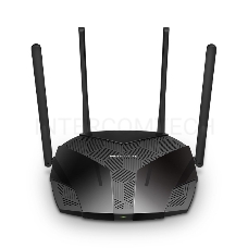 Маршрутизатор Mercusys AX1800 Dual-Band Wi-Fi 6 Router, 4× Fixed External Antennas, 3× Gb LAN Ports, 1× Gb WAN Port