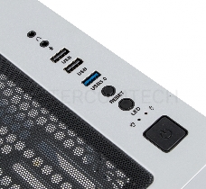 Корпус Formula V-LINE 7713 белый без БП ATX 3x120mm 2xUSB2.0 1xUSB3.0 audio bott PSU