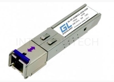 Модуль SFP GIGALINK GL-OT-SG06SC1-1550-1310-B, WDM, 155Mb/1,25Gb/s одно волокно SM, SC, Tx:1550/Rx:1310 нм, 6 дБ до 3 км