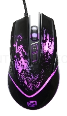 Мышь Oklick 888G черный оптическая (3200dpi) USB (6but)