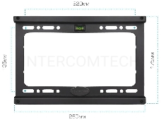 Кронштейн для телевизора Arm Media PLASMA-2 черный 32-90 макс.55кг настенный наклон