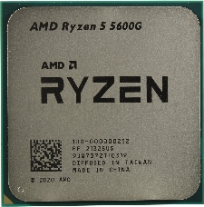 Процессор AMD Ryzen 5 6C/12T 5600G (4.4GHz, 19MB,65W,AM4) tray with Radeon Graphics