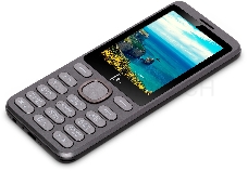 Мобильный телефон F+ S286 Dark Grey, 2.4, 32MB RAM, 32MB, up to 16GB flash, 0,3Mpix, 2 Sim, Micro-USB, 1000mAh, 134,8 ммx67 ммx9,5 мм