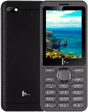 Мобильный телефон F+ S286 Dark Grey, 2.4'', 32MB RAM, 32MB, up to 16GB flash, 0,3Mpix, 2 Sim, Micro-USB, 1000mAh, 134,8 ммx67 ммx9,5 мм