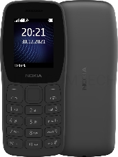 Телефон сотовый Nokia 105 TA-1428 DS CHARCOAL (11SIAB01A01)