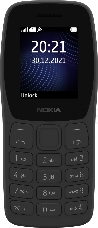 Телефон сотовый Nokia 105 TA-1428 DS CHARCOAL (11SIAB01A01)