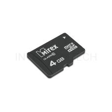 Карта памяти microSDHC MIREX 4GB (class 10)