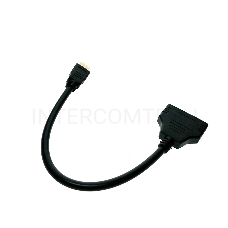 Переходник Espada Видеоадаптер HDMI 19M to 2*HDMI 19F 25cm (EHDMIM2xHDMIF25) Разветвитель