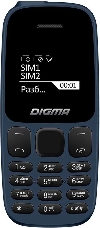 Мобильный телефон Digma A106 Linx 32Mb синий