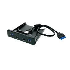 Планка на переднюю панель Espada 2хUSB 3.1 type C и 2хUSB 3.0, EFL5001 (45439)